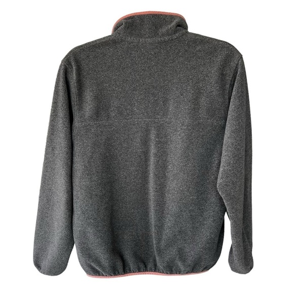 Patagonia Synchilla Snap-T Fleece Pullover Gray Pink Medium Gorpcore Hiking GUC - Picture 2 of 11